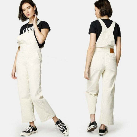 Levis Premium Corduroy Overalls Ribcage 